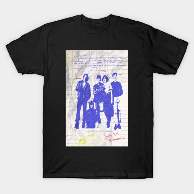 BREAKFAST CLUB ESSAY T-Shirt by CinemApocalypse